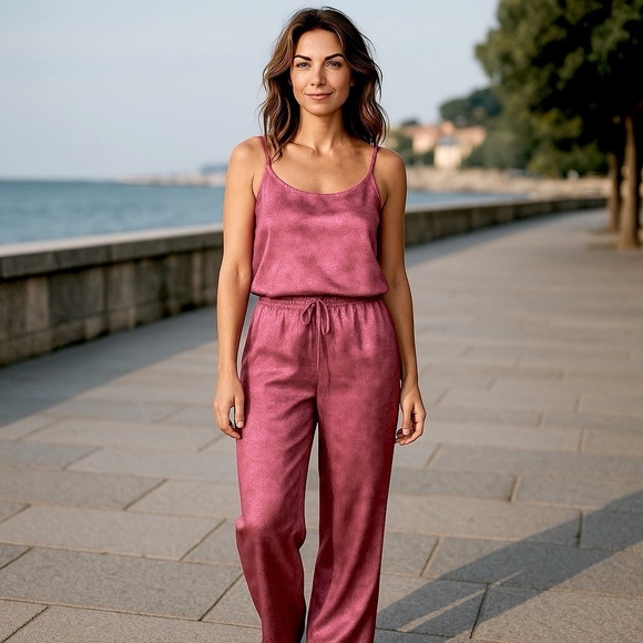 NEW VICTORIAS SECRET 2Pc Silky Pajama or Loungewear Cozycore Size Medium… - Picture 14 of 14